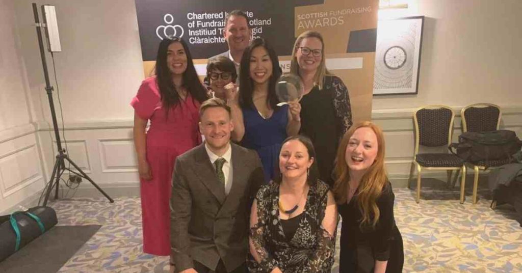 Hibernian Football Club prestigious fundraising award