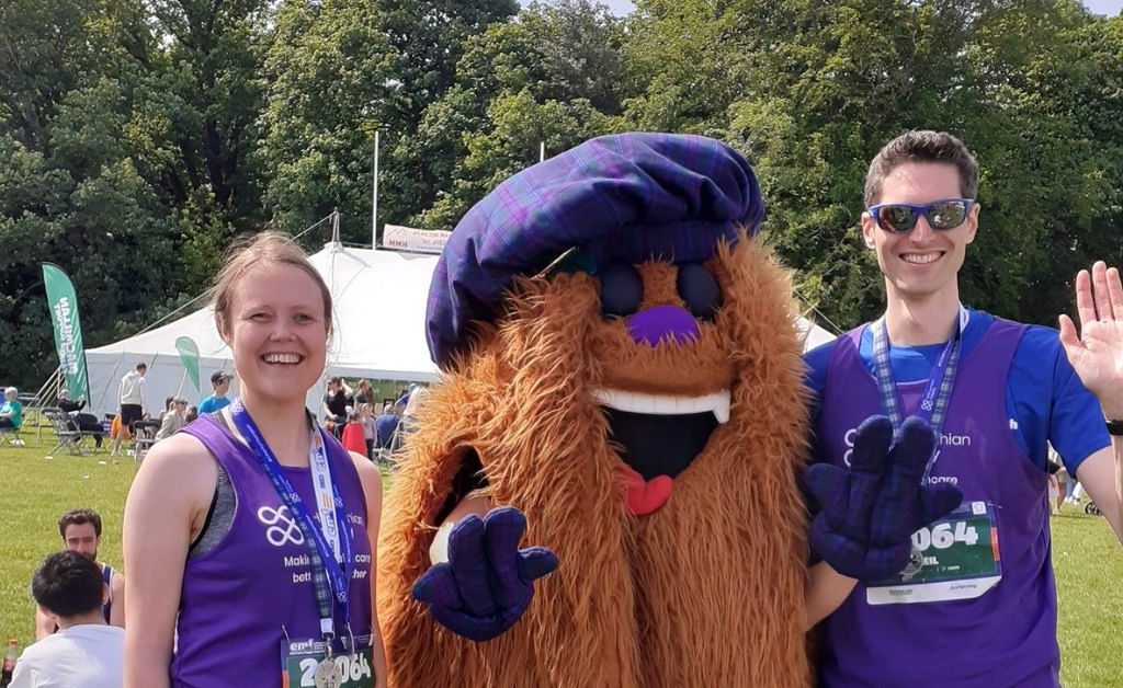 Hairy Haggis and NHS Lothian Charity Champions at EMF