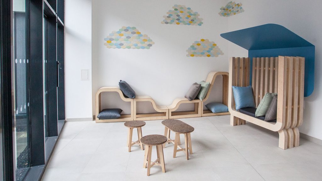 Tonic Arts Commission at East Lothian Community Hospital called The Sanctuary