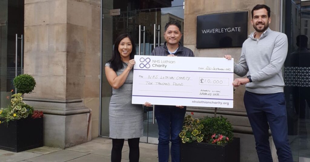 Kennedy Wilson helps keep patients connected at the Western General Hospital