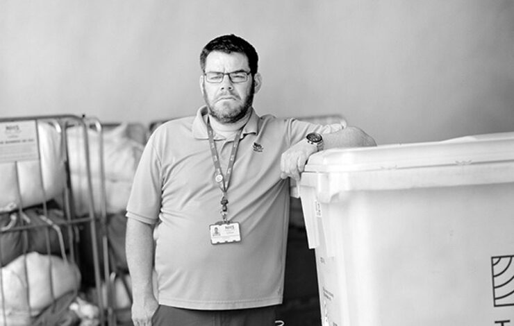 Portrait of Lee Falconer